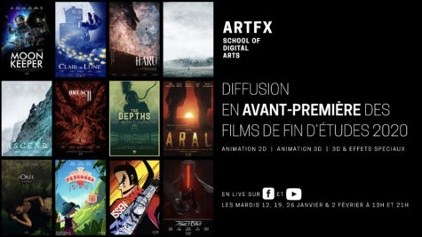 ArtFX met à disposition les films de fin d’études de la promo 2020 © DR